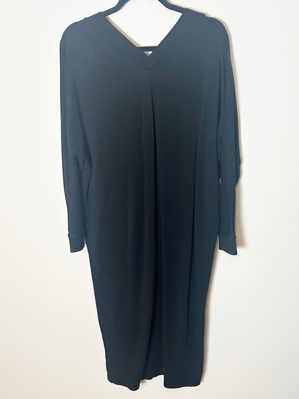 Hatch Maternity Postpartum The Visitor Midi Dress Black One Size - Picture 4 of 9
